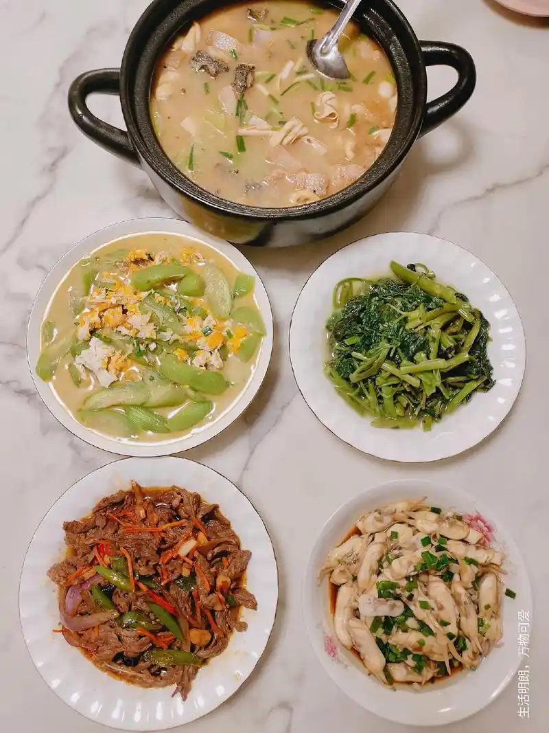 周末四菜一汤胖闺女在家