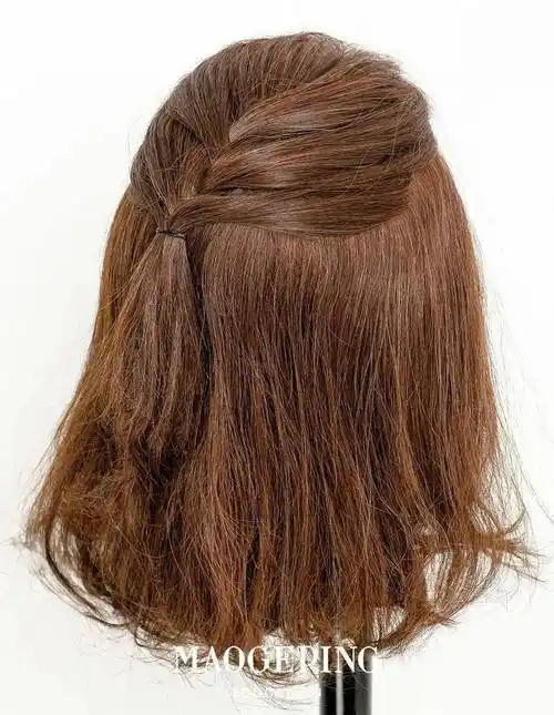 三款日系齐肩短发编发教你变身氧气美少女