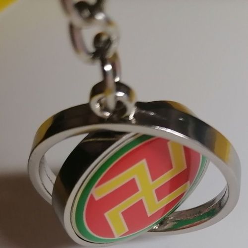 开运转运太极图钥匙扣吊坠民俗文化吉祥如意平安生活美好顺心如意【7