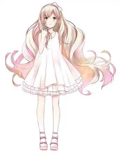 萌 可爱 q版 动漫女生