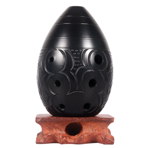 埙乐器八孔梨形七星埙初学者入门演奏吹奏民族古代乐器陶笛黑陶陨