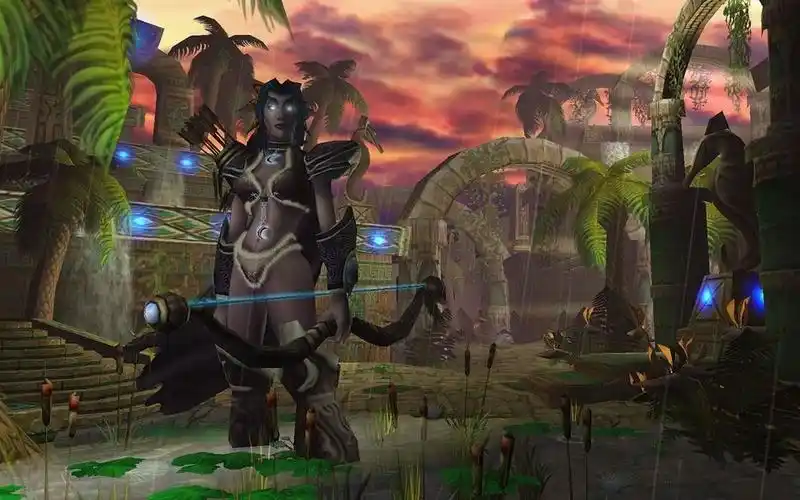 魔兽争霸3冰封王座困难难度战役流程抓狂解说暗夜精灵篇恐怖之潮