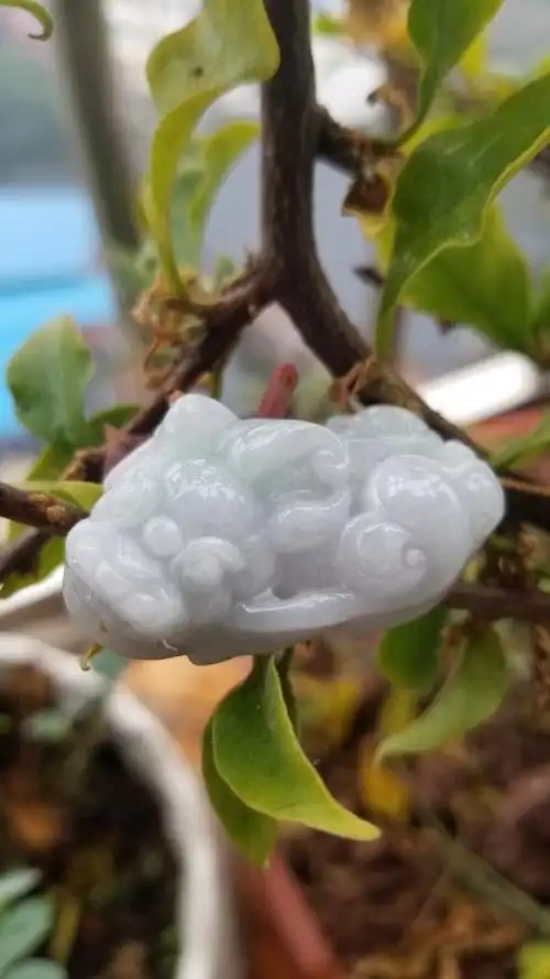 【貔貅·翡翠a货】吉祥物,聚财,只进不出,完美如图