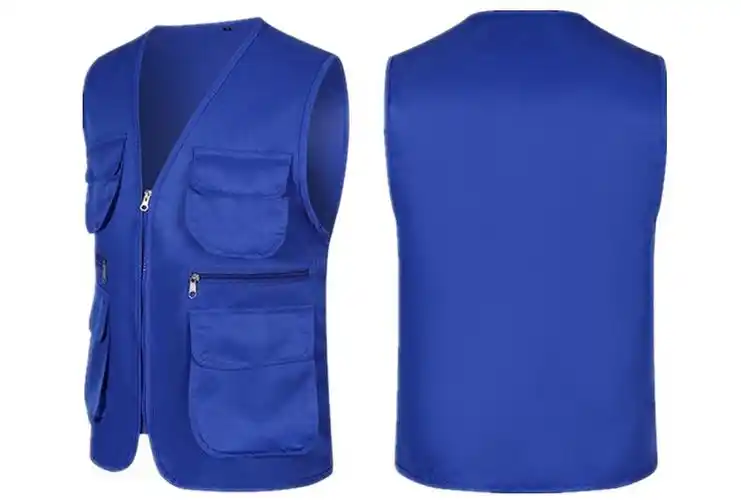 工作服多兜马甲男女广告户外装修建筑工人工地劳保背心工装