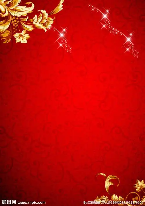 红色喜庆背景图片
