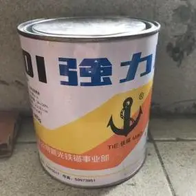 上海新光化工 铁锚牌801强力胶 氯丁-酚醛型 耐水 耐介质 860g