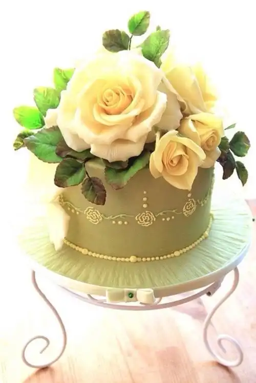 婚礼蛋糕#翻糖艺术