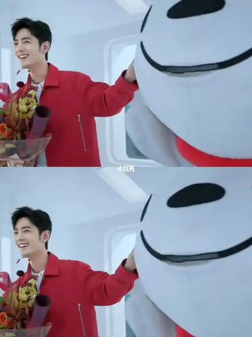 肖战笑的好可爱啊