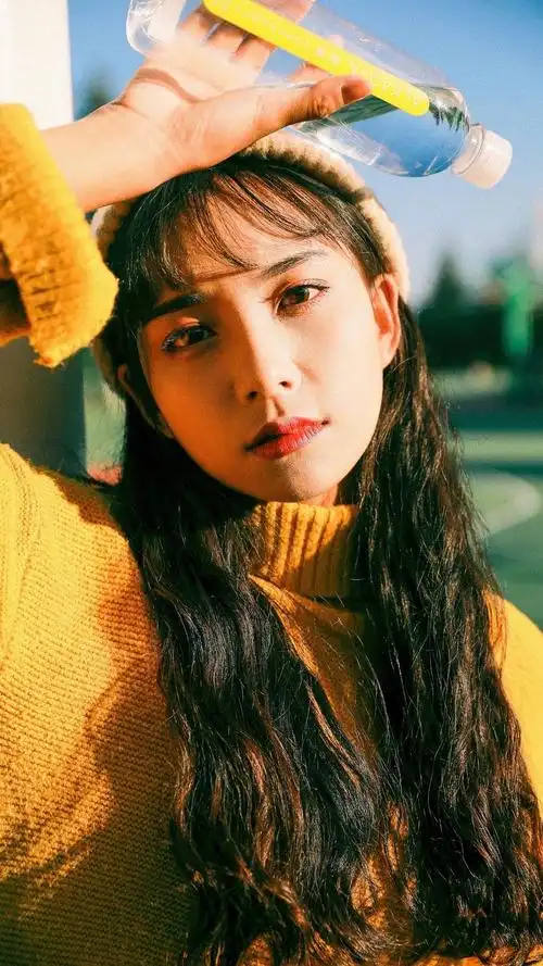 壁纸|清纯美女壁纸 网红壁纸 背景图