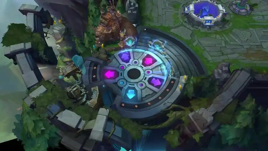 电玩主题召唤师峡谷地图