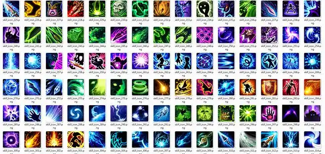 刀塔女神技能图标点击放大工具看原图大小