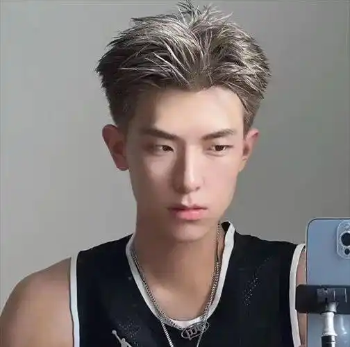 高级感又帅气沉稳侧背发型,型男必备!