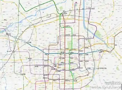 西安地铁2025年意向规划完整版