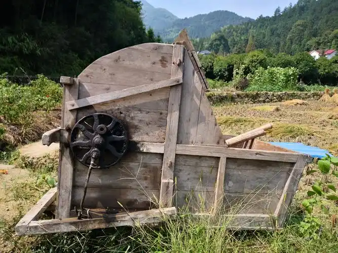 秋收记忆丨那时怕扛打稻机