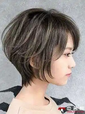 2021最火波波头发型图片精干清爽的短发发型