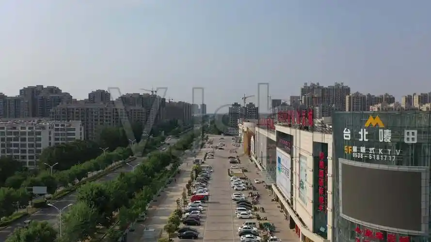 泰安宁阳亿丰时代广场航拍