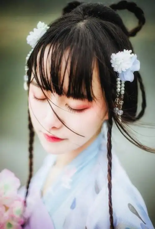 古风真人 壁纸 女生头像 女头 小清新 虐心 唯美 高清