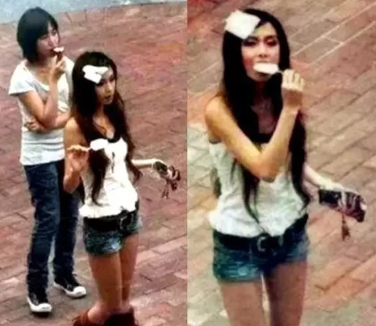 杨颖最想删的四张照片,哪一张都是黑历史,黄晓明看完后悔了么