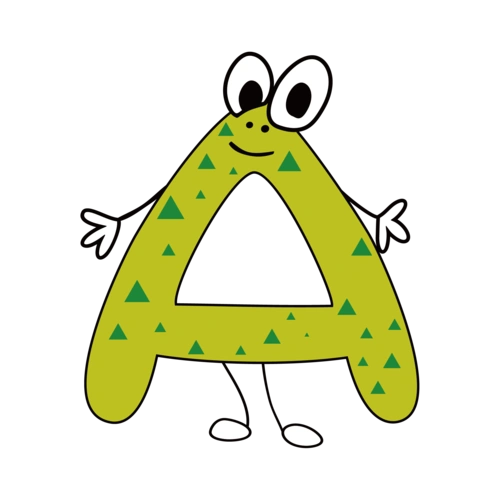 卡通英文字母字体a图片