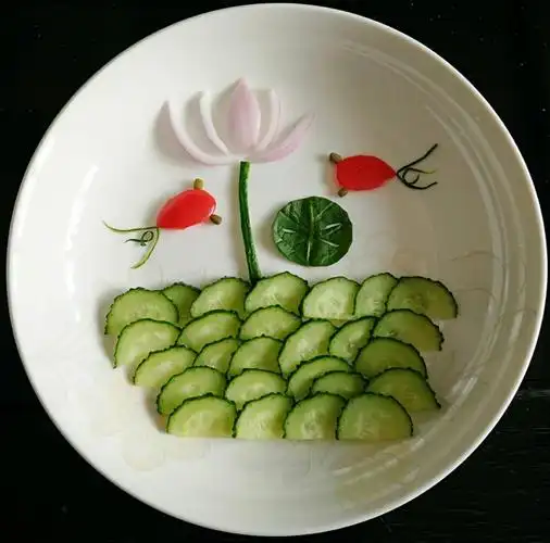 中一班的蔬菜拼盘体验课 - 美篇