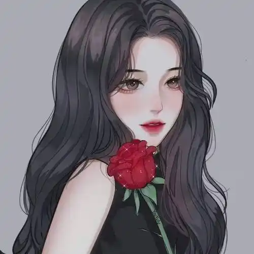 绝美手绘女生头像 | 人生本来就孤独_微信_事事_漂亮