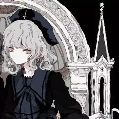 黑暗系闺蜜头像3张动漫图片 动漫头像图片大全 -【爱个性】