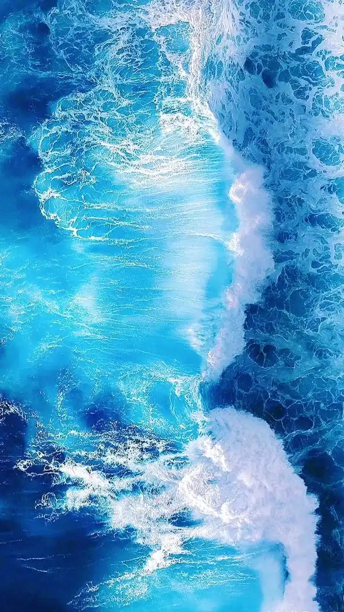 海浪98壁纸无美颜无过滤.