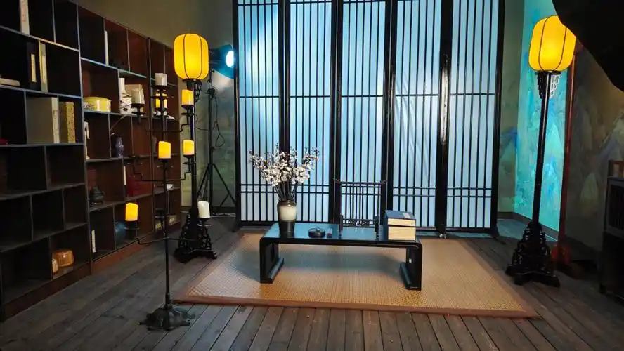 小懒摄影五十平米汉服古风实景灵活制景第二版本!