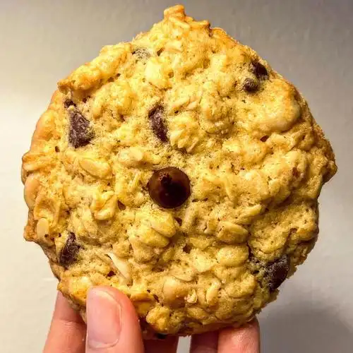 powder 2g06 40g (may replace with walnuts)chocolate chips 40g