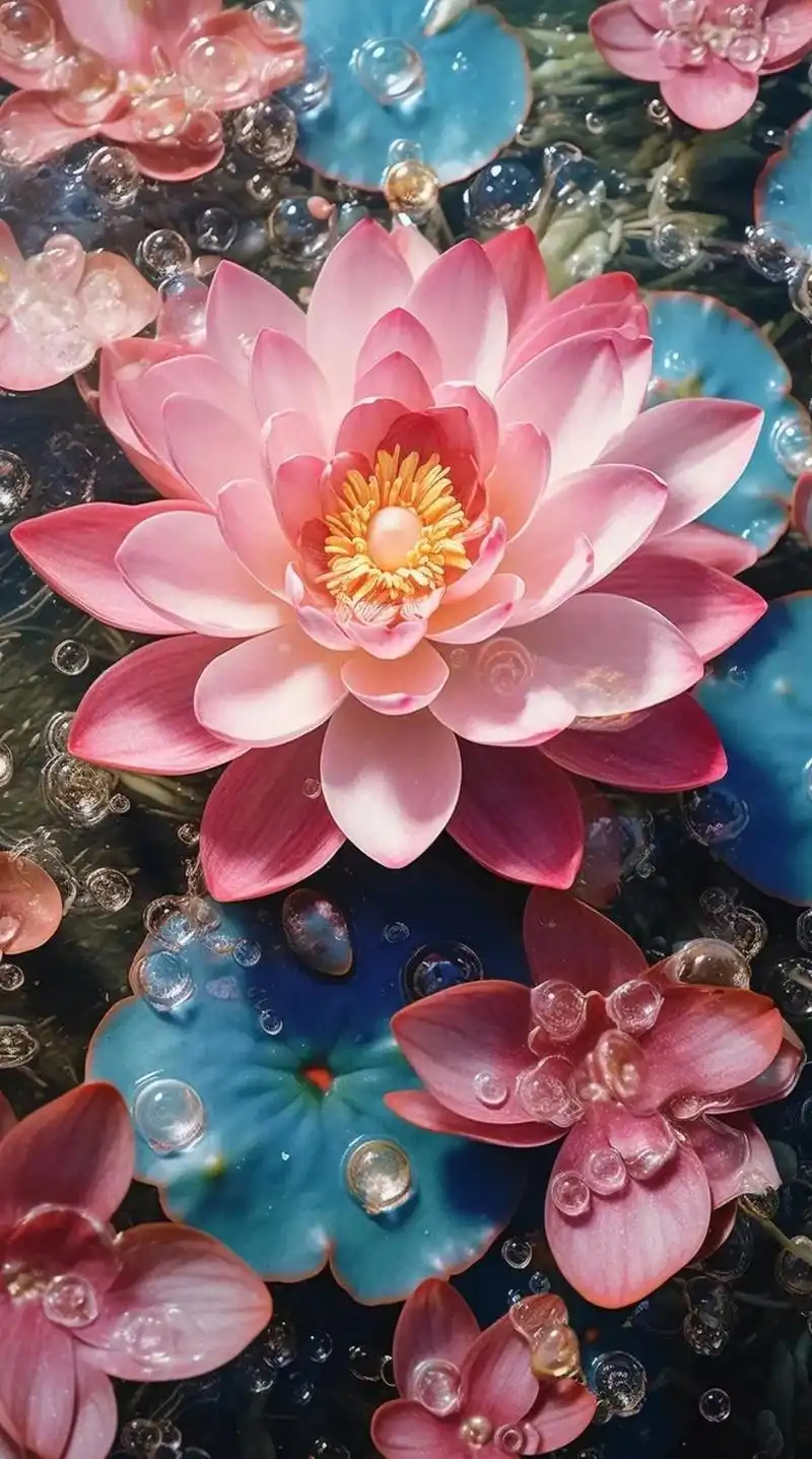 莲花高清壁纸,可以让你好运连连