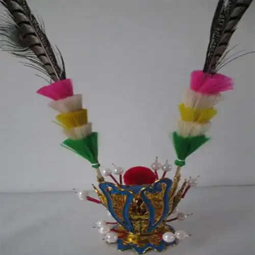 孙悟空美猴王头饰表演道具紫金冠头饰王爷束发冠小王盔头饰太子