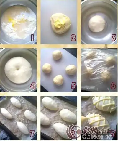 酥香小面包的制作方法