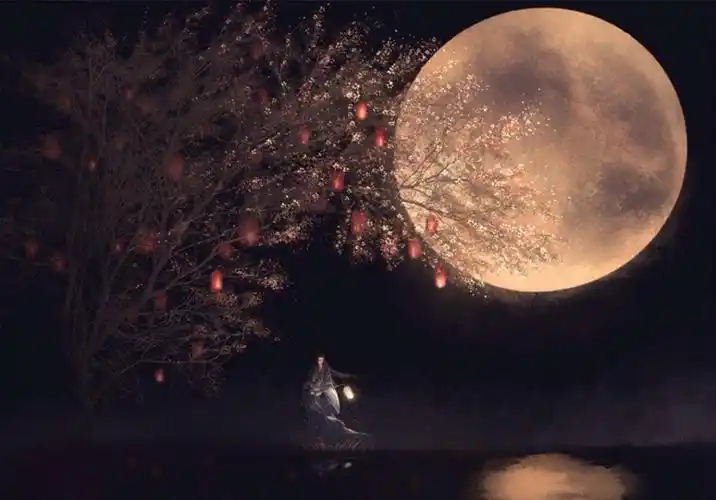 古风 夜景 灯火 - 堆糖,美图壁纸兴趣社区