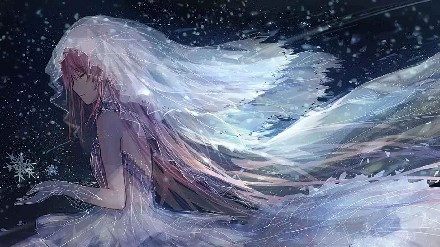 精选二次元动漫美少女高清桌面宽屏壁纸-卡通动漫-手机壁纸下载-美桌