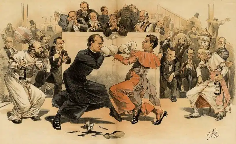 原创在历史上美国和梵蒂冈曾经水火不容为何最终走到了一起