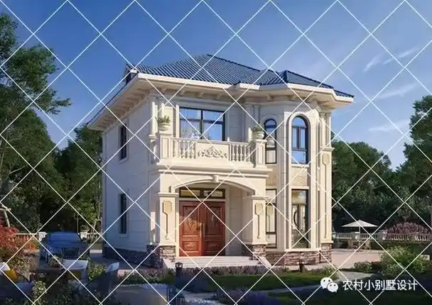 这35款农村自建房,小面宽别墅的典范之作