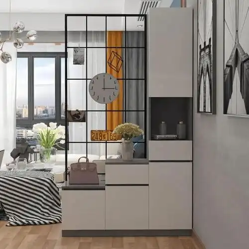 玄关这样设计进门就被吸引了很有参考价值