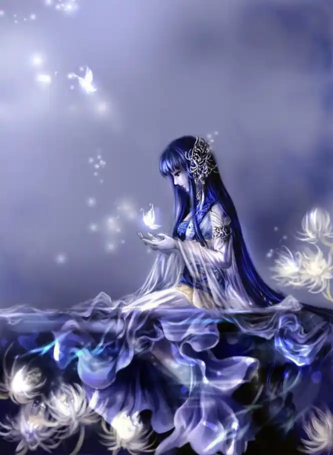 壁纸动漫古风唯美伤感人物插画作品分享