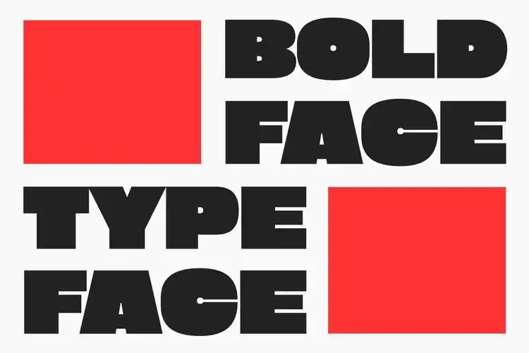 超粗海报杂志标题徽标logo设计无衬线英文字体素材megaboldworlds