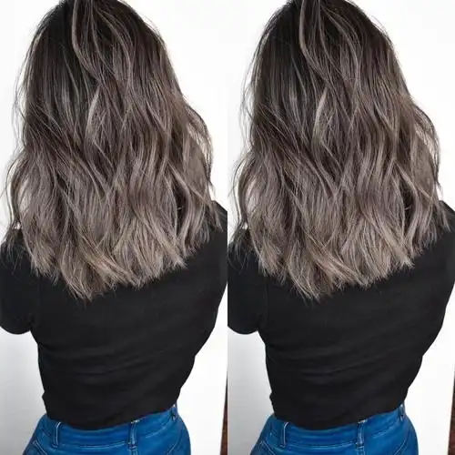 流苏染,线条染,散发女性魅力的头发色彩