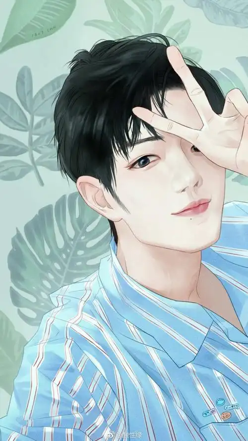 肖战可爱q版漫画