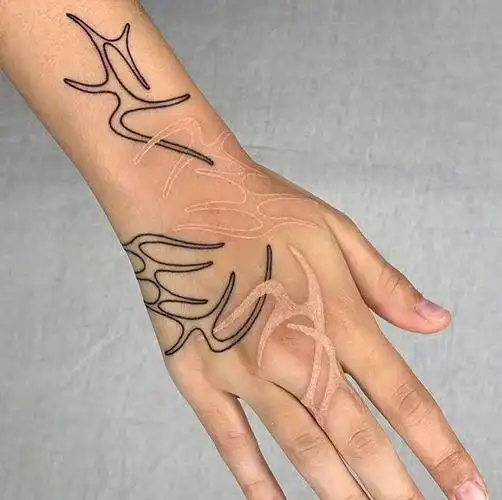 手背纹身分享