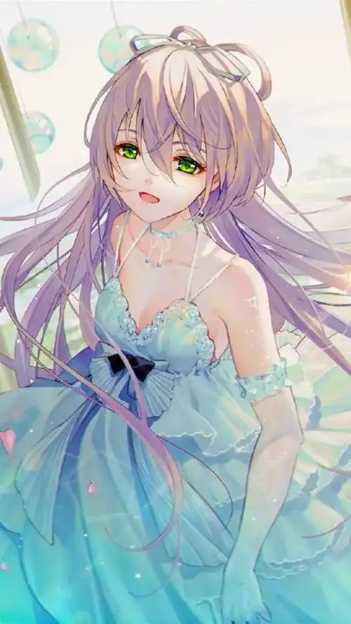 「精选高清壁纸」清新好看的动漫女生