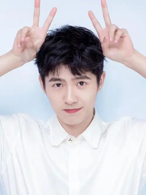 白衬衣的刘昊然,干净可爱帅气