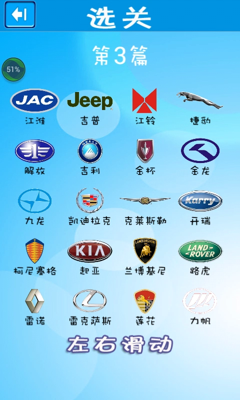 猜车标达人答案大全