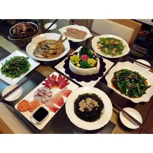 堂妈小厨做的晚餐2017年4月21日