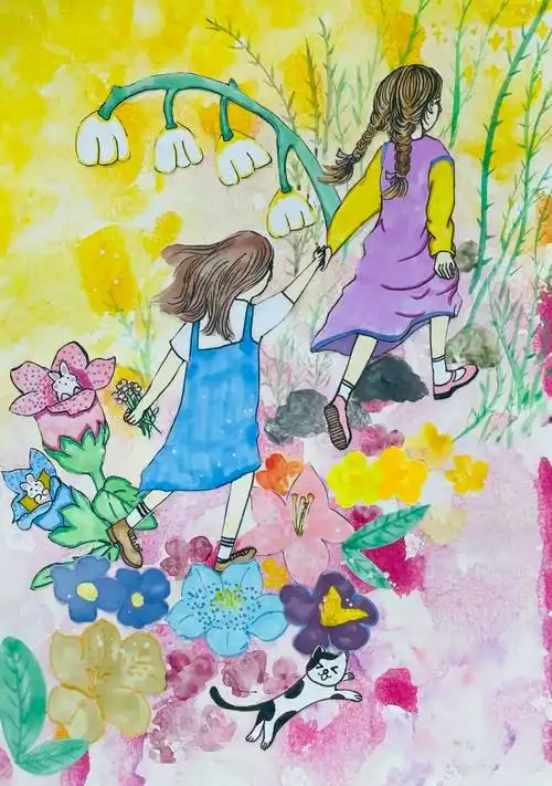 喜报|我校双语部第四届心理健康绘画大赛获奖名单