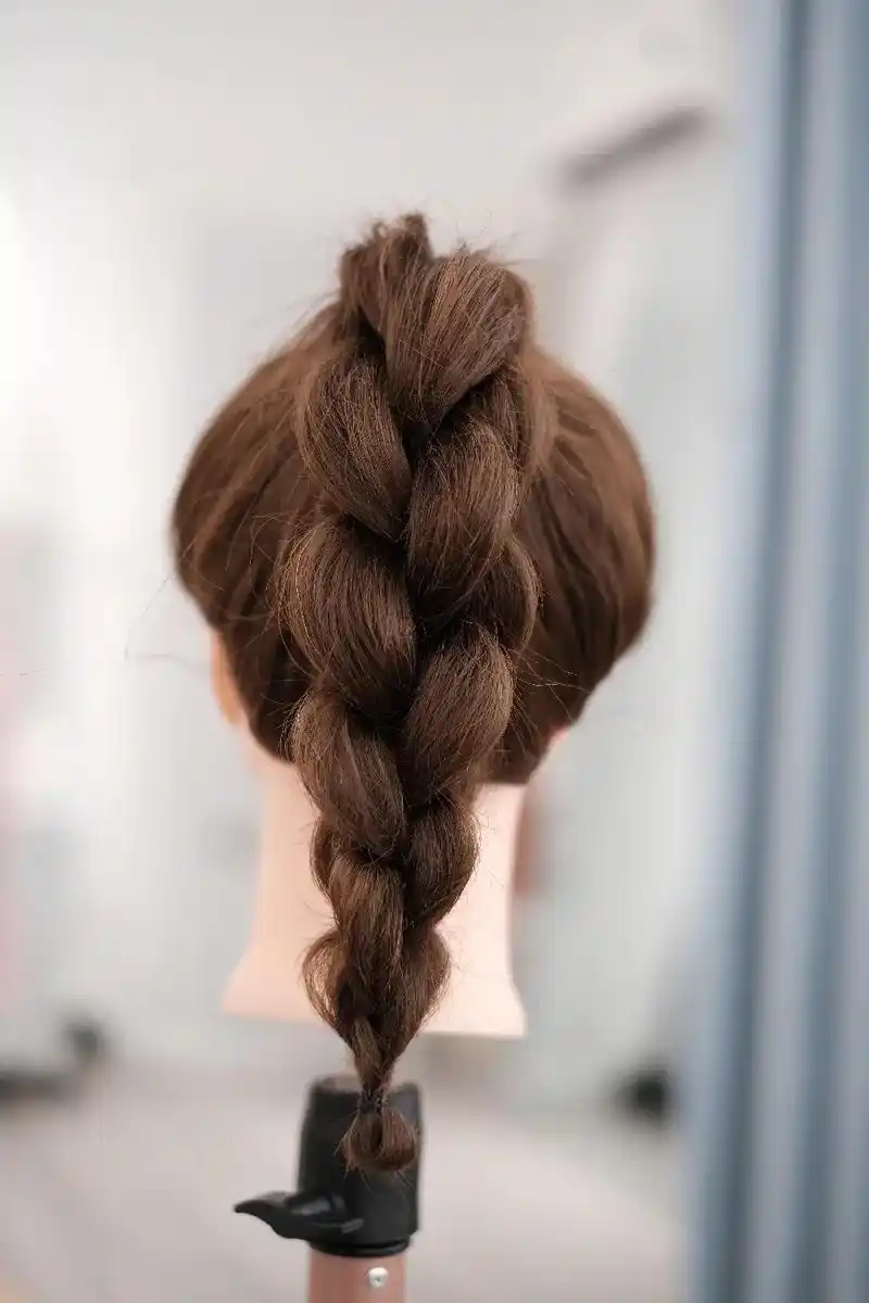 编发教程之四股圆辫