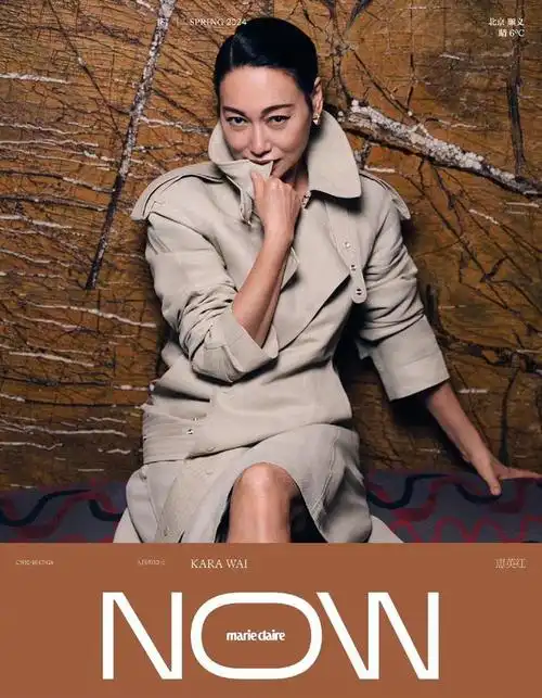 惠英红登marieclairenow春季刊封面人物时尚大片