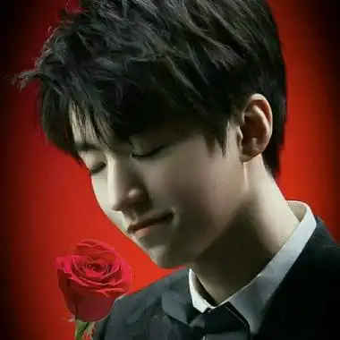 王俊凯红色系头像身穿红色衣服图片大全